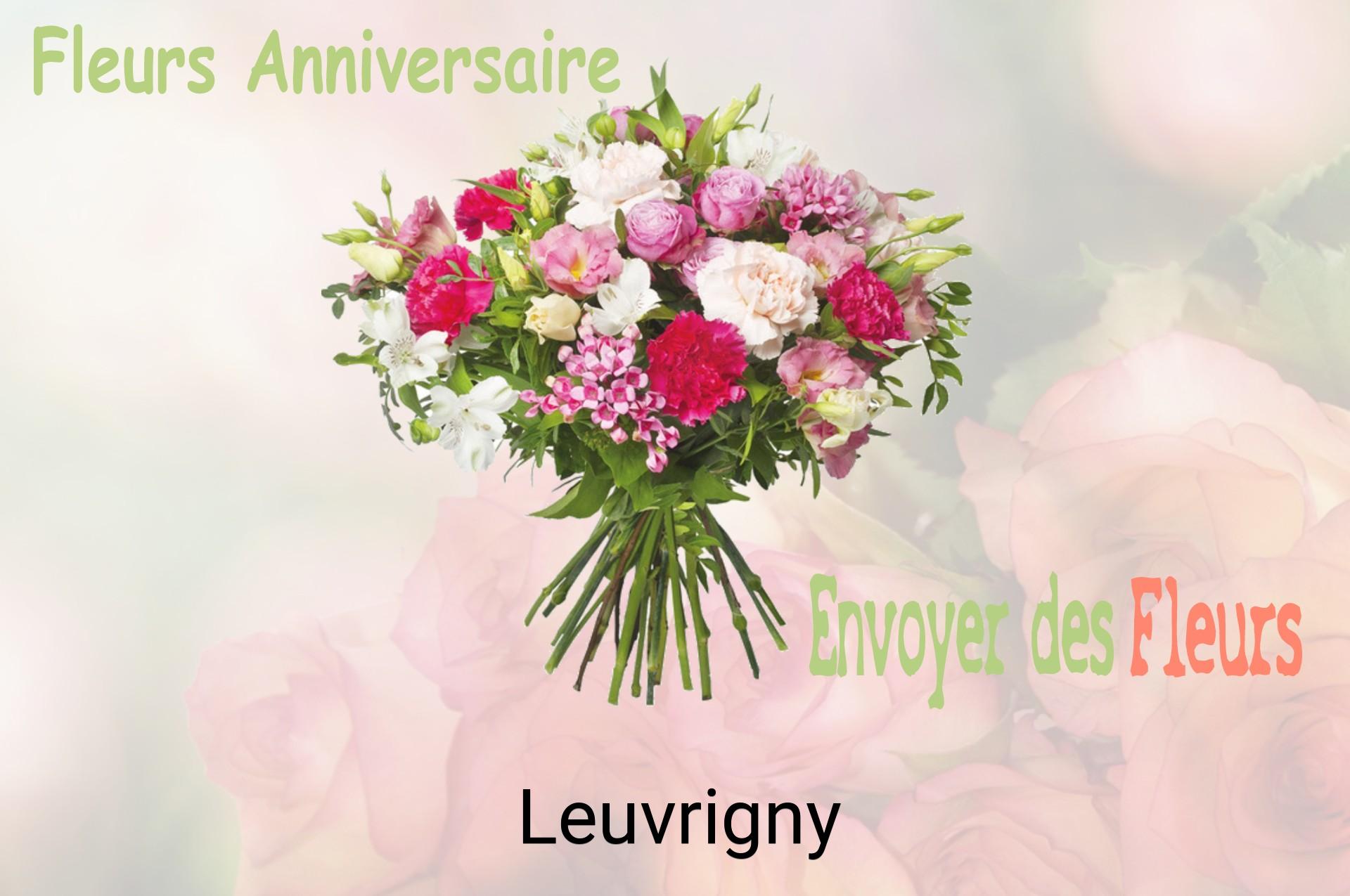 Bouquet de fleurs d’anniversaire livré à Leuvrigny