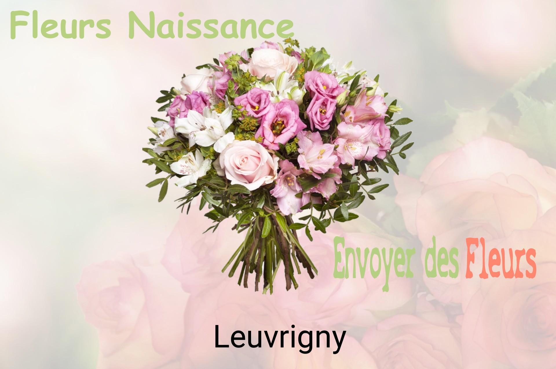 Bouquet de fleurs de naissance livré à Leuvrigny